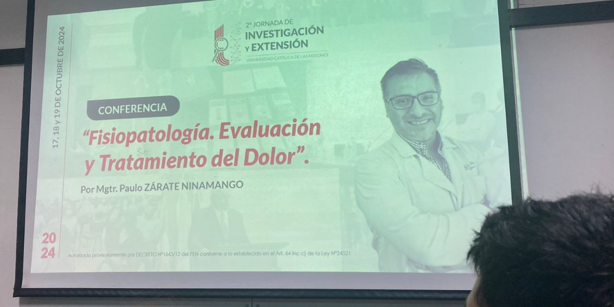 Fisiopatología, Evaluación y Tratamiento del Dolor - Ponencia UCAMI - Doctor Paulo Zarate